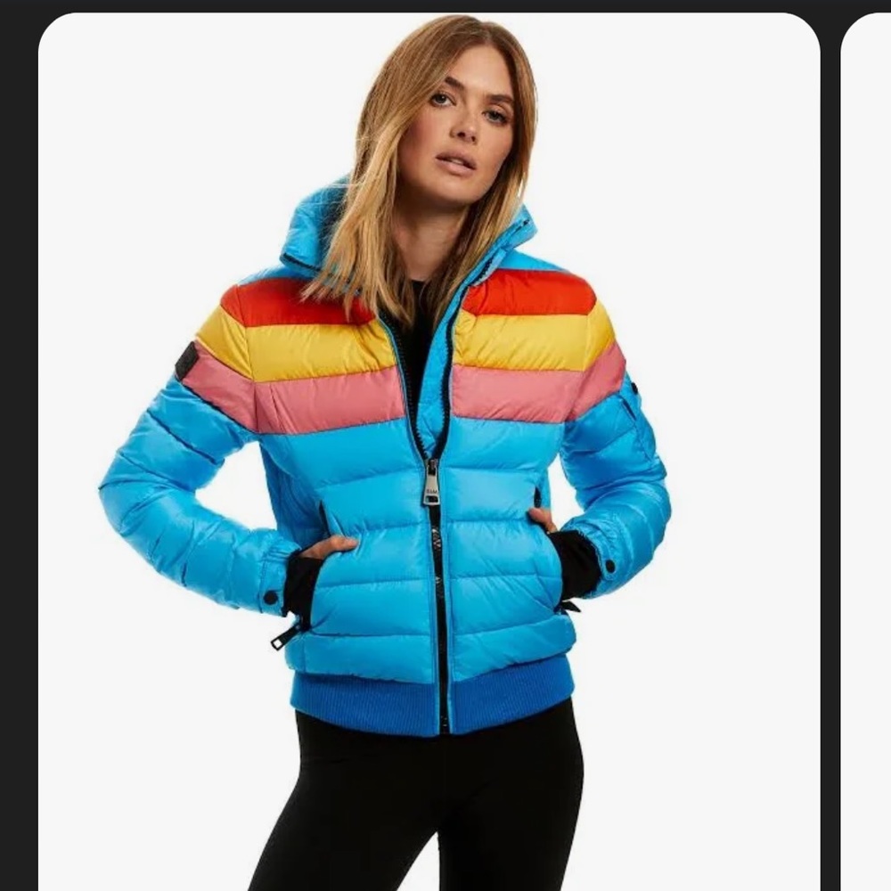 Sam starburst jacket blue
